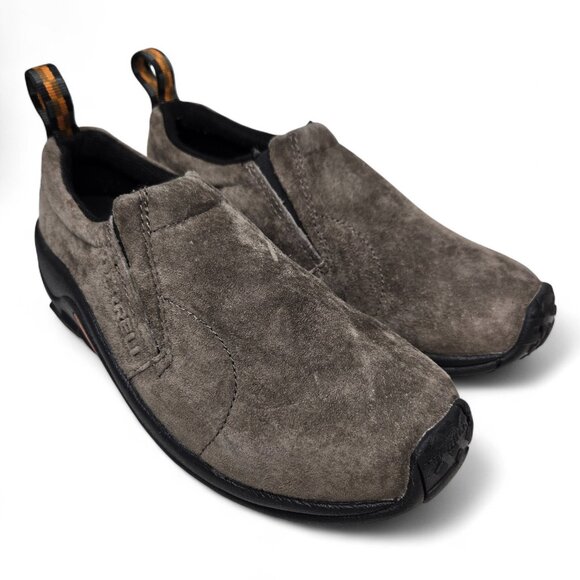 Merrell Jungle Moc Slip On Shoes Women's Suede Leather Rugged Dual Density 8 - Picture 1 of 8
